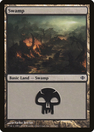 Swamp (241) [Shards of Alara] | Exor Games Bridgewater