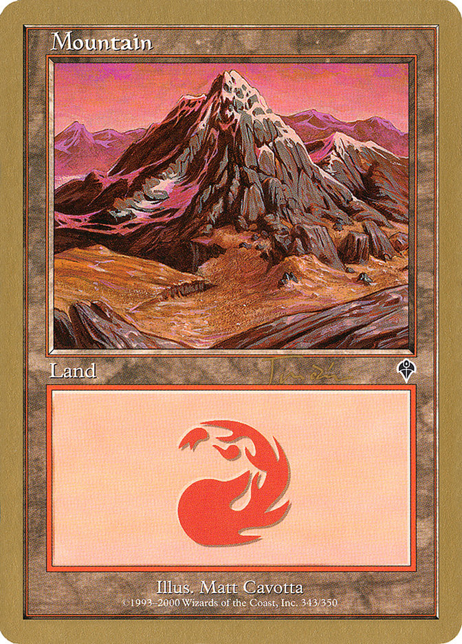 Mountain (jt343a) (Jan Tomcani) (INV) [World Championship Decks 2001] | Exor Games Bridgewater