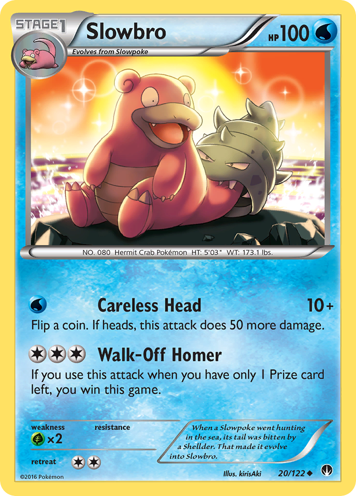 Slowbro (20/122) [XY: BREAKpoint] | Exor Games Bridgewater