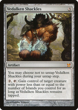 Vedalken Shackles [Modern Masters] | Exor Games Bridgewater