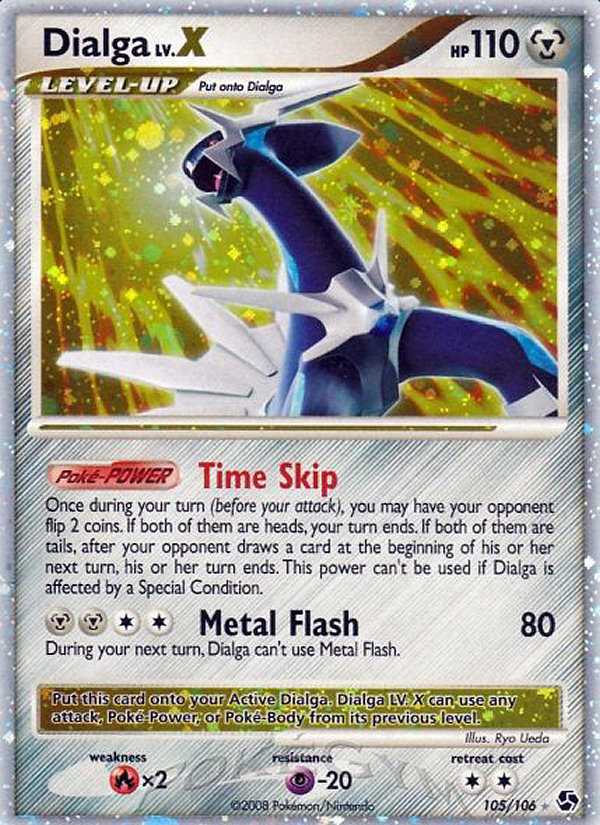 Dialga LV.X (105/106) [Diamond & Pearl: Great Encounters] | Exor Games Bridgewater