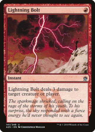 Lightning Bolt [Masters 25] | Exor Games Bridgewater