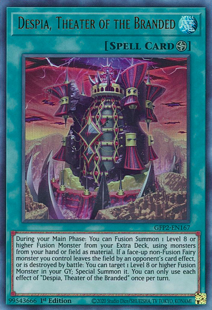Despia, Theater of the Branded [GFP2-EN167] Ultra Rare | Exor Games Bridgewater