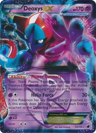 Deoxys EX (53/116) (Jumbo Card) [Black & White: Plasma Freeze] | Exor Games Bridgewater