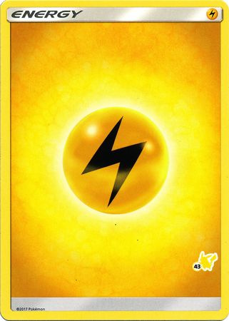 Lightning Energy (Pikachu Stamp #43) [Battle Academy 2020] | Exor Games Bridgewater