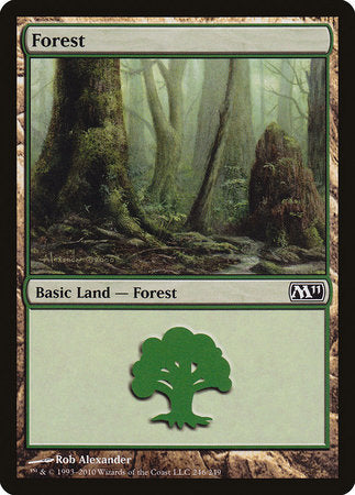 Forest (246) [Magic 2011] | Exor Games Bridgewater