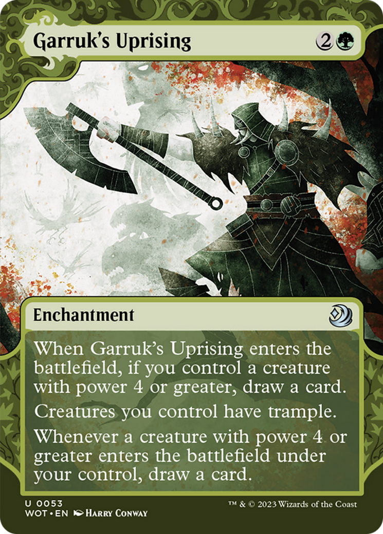 Garruk's Uprising [Wilds of Eldraine: Enchanting Tales] | Exor Games Bridgewater