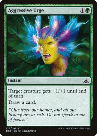 Aggressive Urge [Rivals of Ixalan] | Exor Games Bridgewater