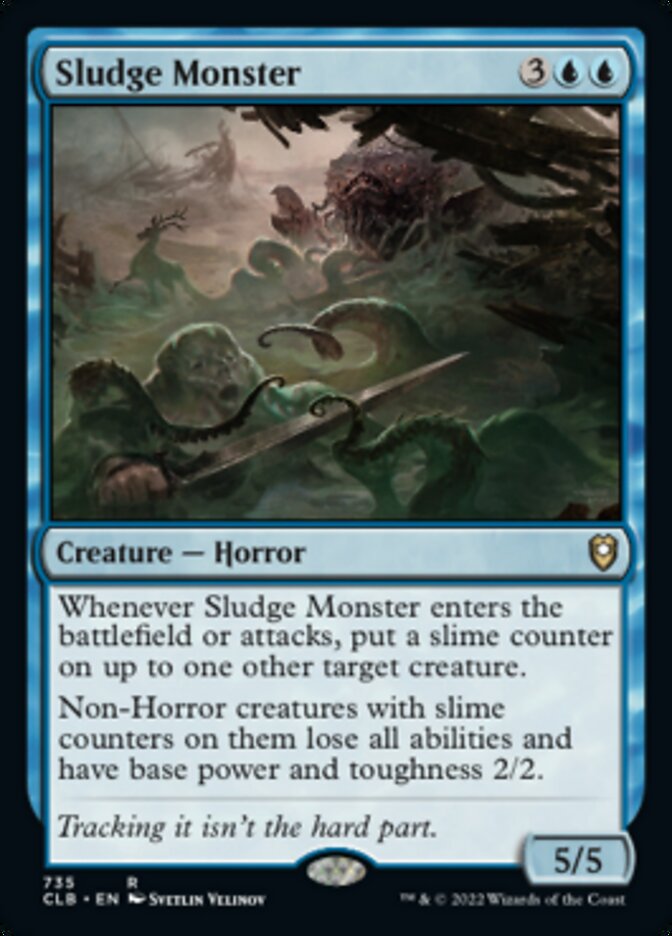 Sludge Monster [Commander Legends: Battle for Baldur's Gate] | Exor Games Bridgewater