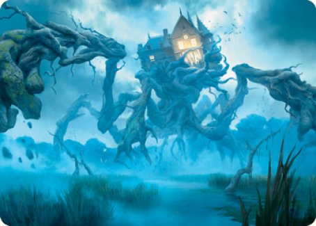 Creeping Inn Art Card [Innistrad: Midnight Hunt Art Series] | Exor Games Bridgewater