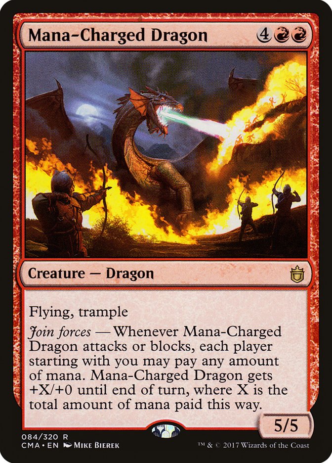 Mana-Charged Dragon [Commander Anthology] | Exor Games Bridgewater