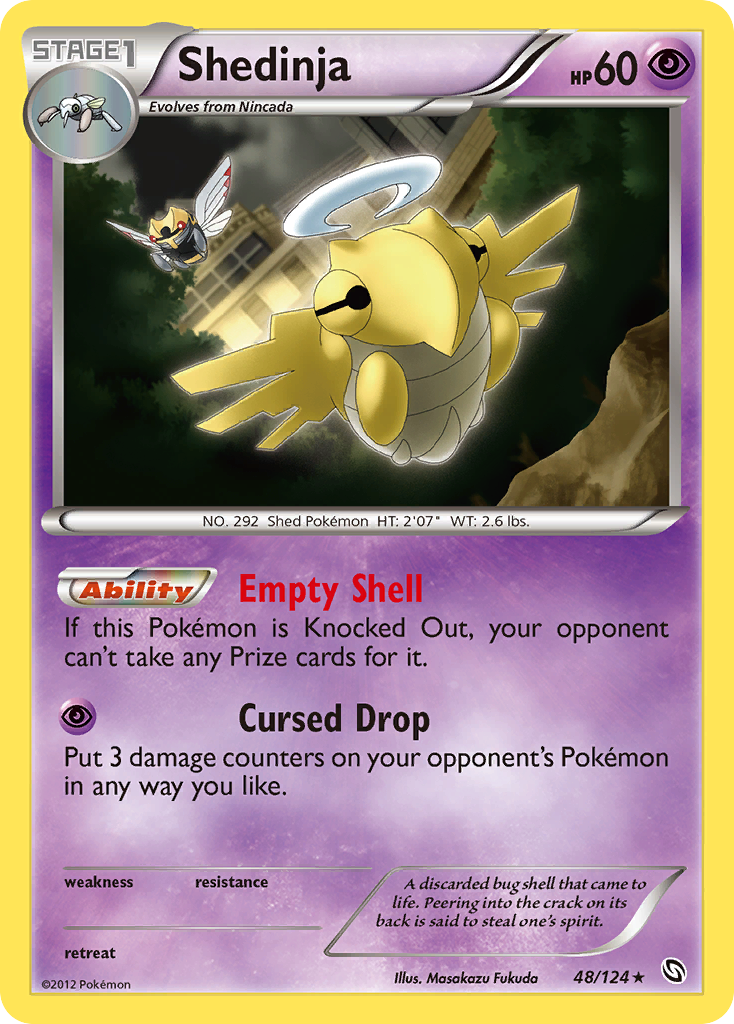 Shedinja (48/124) [Black & White: Dragons Exalted] | Exor Games Bridgewater