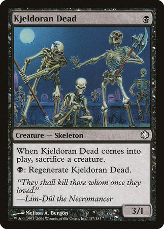 Kjeldoran Dead [Coldsnap Theme Decks] | Exor Games Bridgewater