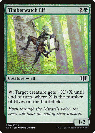 Timberwatch Elf [Commander 2014] | Exor Games Bridgewater