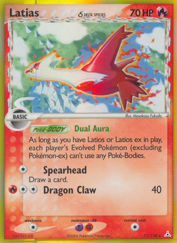 Latias (11/110) (Delta Species) [EX: Holon Phantoms] | Exor Games Bridgewater