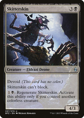 Skitterskin [Battle for Zendikar] | Exor Games Bridgewater