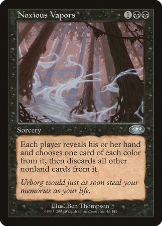 Noxious Vapors [Planeshift] | Exor Games Bridgewater