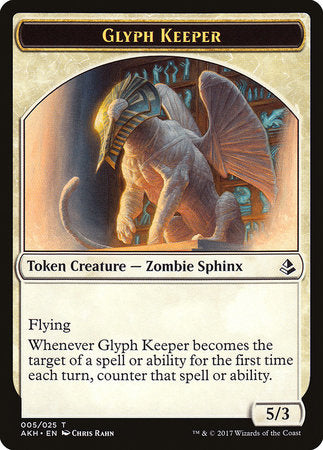 Glyph Keeper Token [Amonkhet Tokens] | Exor Games Bridgewater