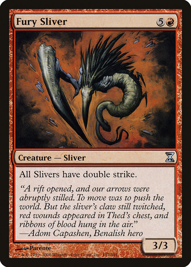 Fury Sliver [Time Spiral] | Exor Games Bridgewater