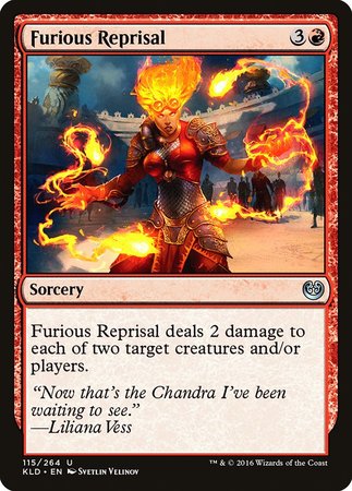 Furious Reprisal [Kaladesh] | Exor Games Bridgewater