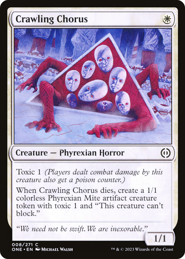 Crawling Chorus [Phyrexia: All Will Be One] | Exor Games Bridgewater