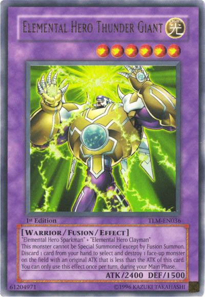 Elemental HERO Thunder Giant [TLM-EN036] Ultra Rare | Exor Games Bridgewater