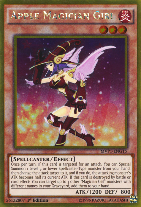 Apple Magician Girl [MVP1-ENG15] Gold Rare | Exor Games Bridgewater