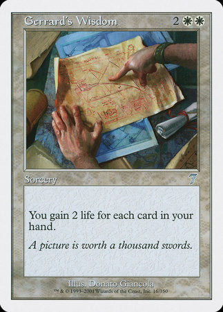 Gerrard's Wisdom [Seventh Edition] | Exor Games Bridgewater