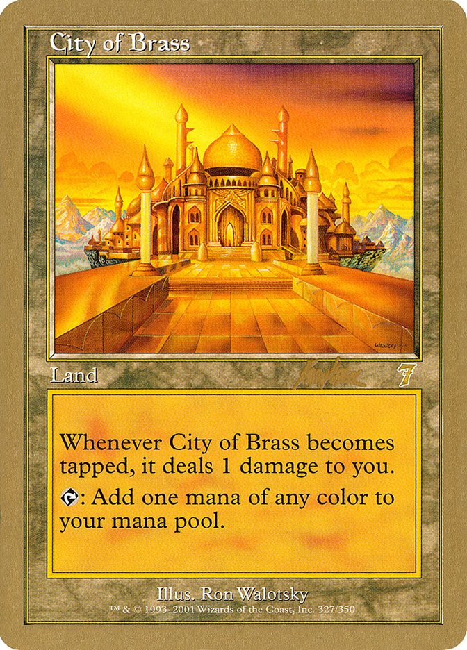 City of Brass (Brian Kibler) [World Championship Decks 2002] | Exor Games Bridgewater