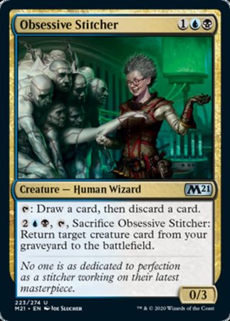 Obsessive Stitcher [Core Set 2021] | Exor Games Bridgewater