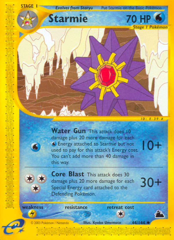 Starmie (44/144) [Skyridge] | Exor Games Bridgewater