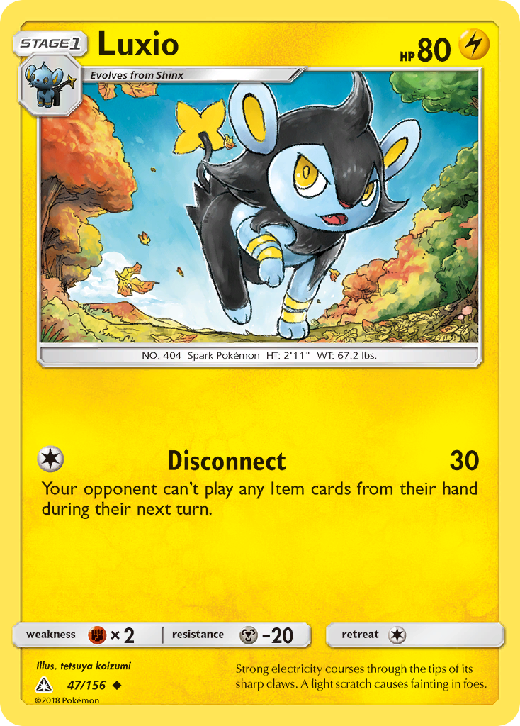 Luxio (47/156) [Sun & Moon: Ultra Prism] | Exor Games Bridgewater