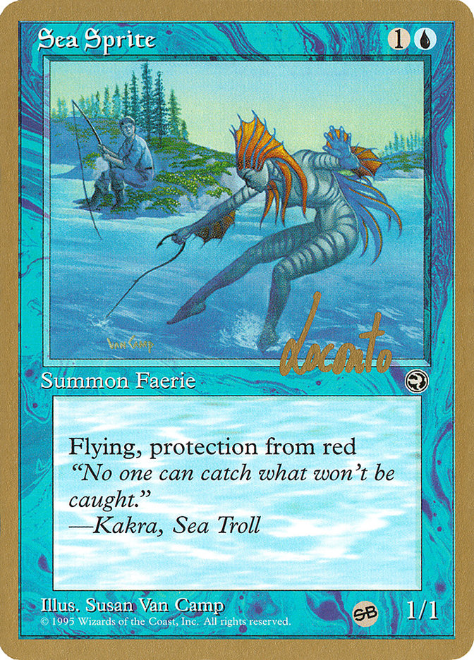 Sea Sprite (Michael Loconto) (SB) [Pro Tour Collector Set] | Exor Games Bridgewater