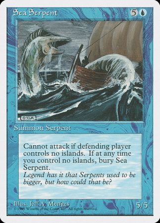 Sea Serpent [Fourth Edition] | Exor Games Bridgewater