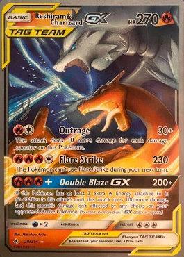 Reshiram & Charizard GX (20/214) (Perfection - Henry Brand) [World Championships 2019] | Exor Games Bridgewater