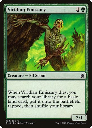 Viridian Emissary [Commander Anthology] | Exor Games Bridgewater