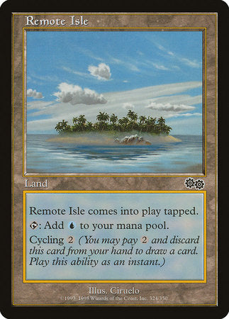 Remote Isle [Urza's Saga] | Exor Games Bridgewater