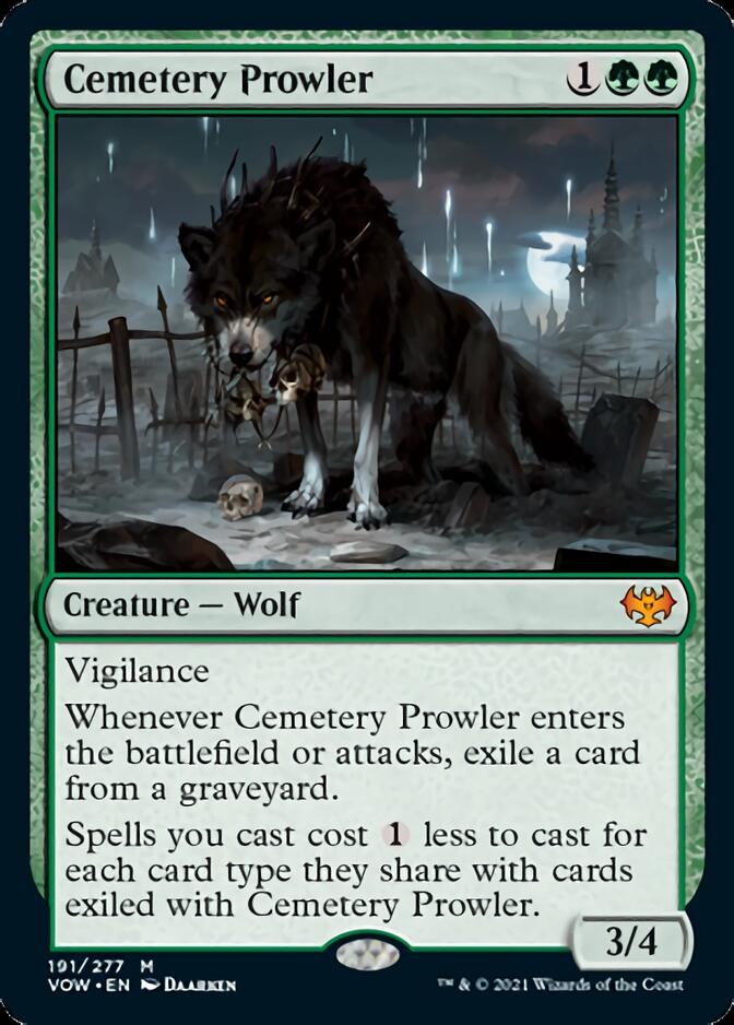 Cemetery Prowler [Innistrad: Crimson Vow] | Exor Games Bridgewater