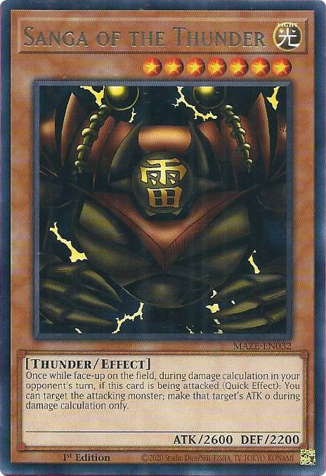 Sanga of the Thunder [MAZE-EN032] Rare | Exor Games Bridgewater