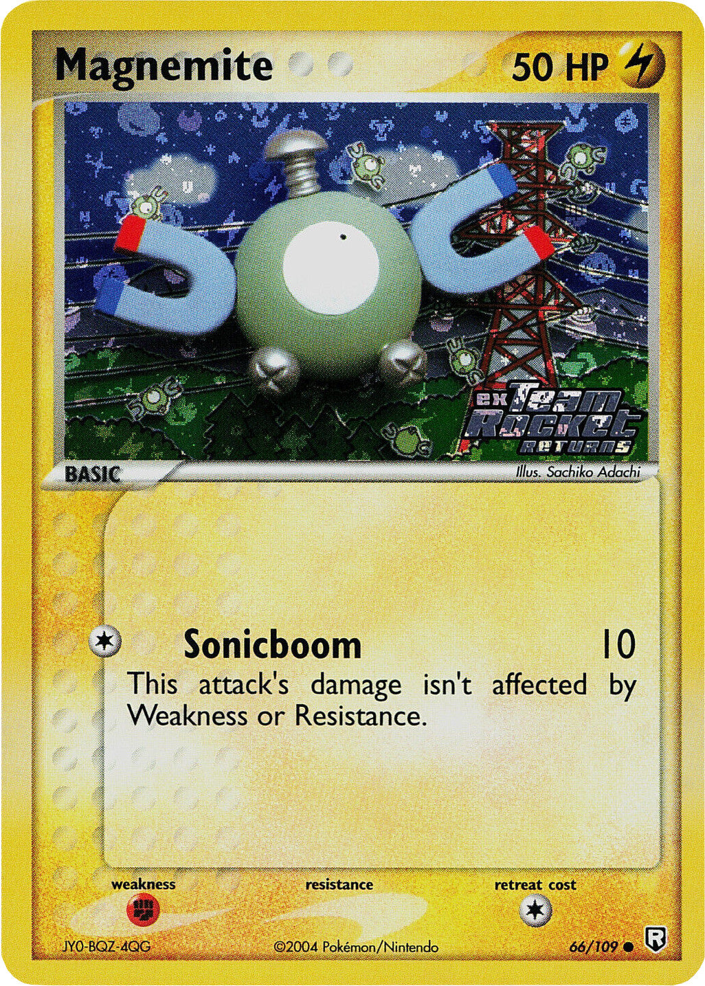 Magnemite (66/109) (Stamped) [EX: Team Rocket Returns] | Exor Games Bridgewater