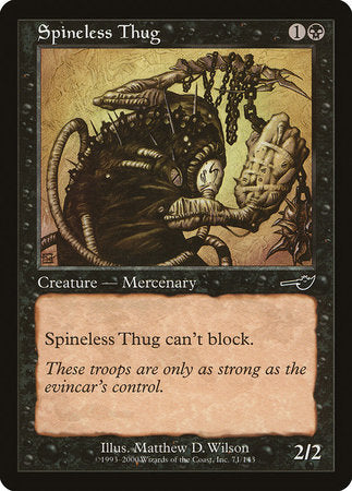 Spineless Thug [Nemesis] | Exor Games Bridgewater