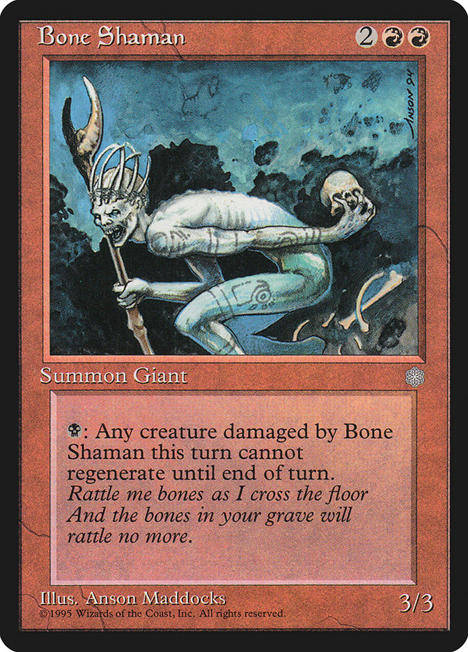 Bone Shaman [Ice Age] | Exor Games Bridgewater