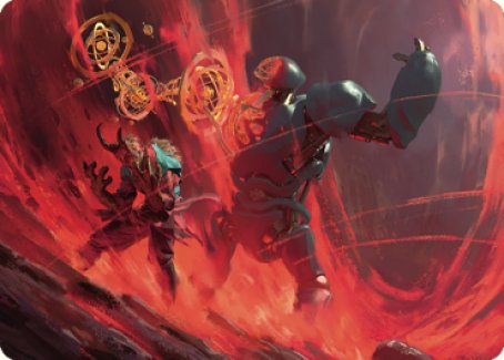 Twinferno Art Card [Dominaria United Art Series] | Exor Games Bridgewater