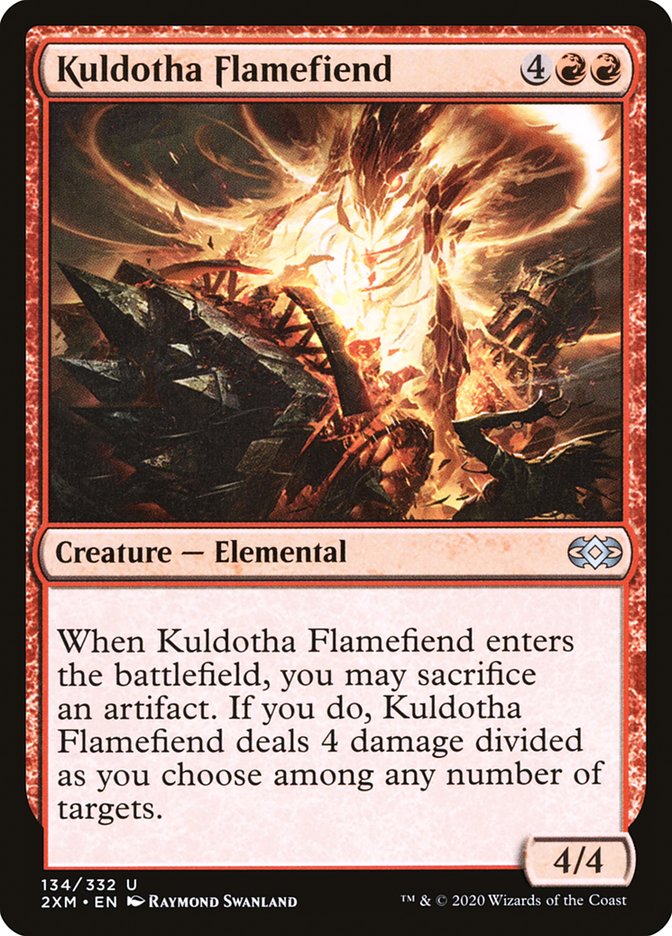 Kuldotha Flamefiend [Double Masters] | Exor Games Bridgewater