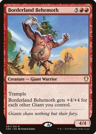 Borderland Behemoth [Commander Anthology Volume II] | Exor Games Bridgewater