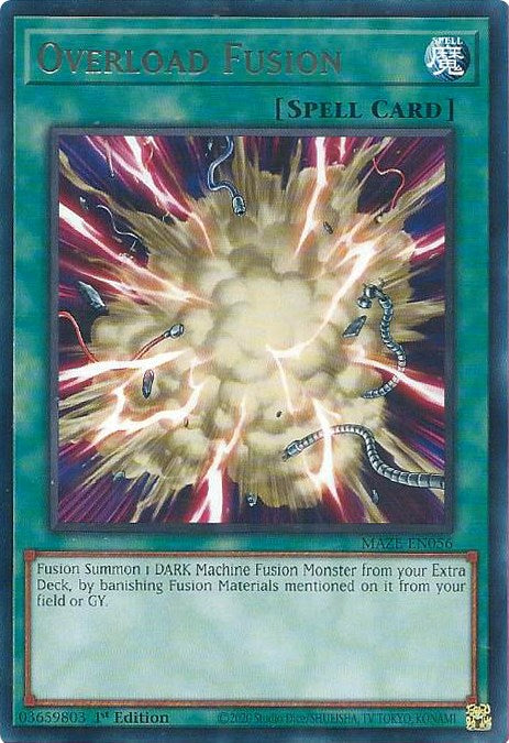 Overload Fusion [MAZE-EN056] Rare | Exor Games Bridgewater