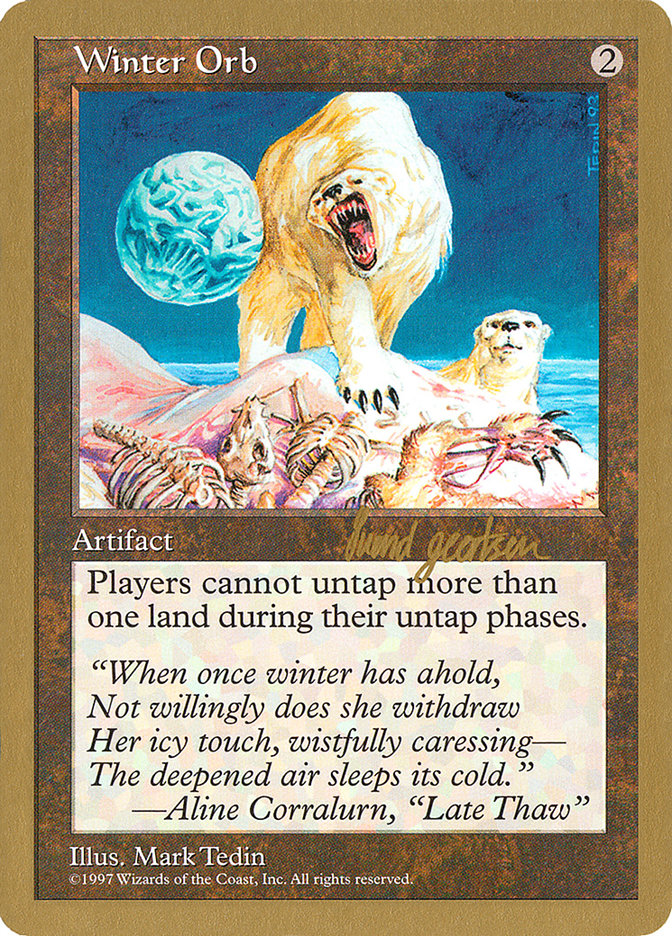 Winter Orb (Svend Geertsen) [World Championship Decks 1997] | Exor Games Bridgewater