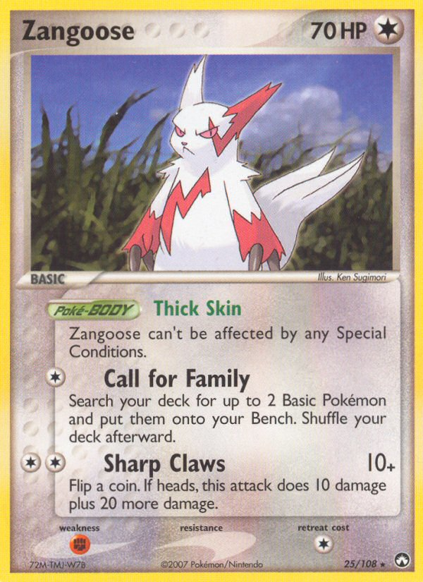 Zangoose (25/108) [EX: Power Keepers] | Exor Games Bridgewater