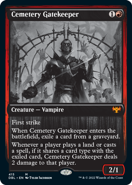 Cemetery Gatekeeper [Innistrad: Double Feature] | Exor Games Bridgewater