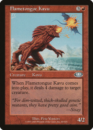 Flametongue Kavu [Planeshift] | Exor Games Bridgewater